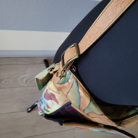 Anuschka leather crossbody - Picture 3 of 10